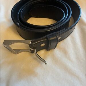 Dickies Men's Classic Black Leather work Belt